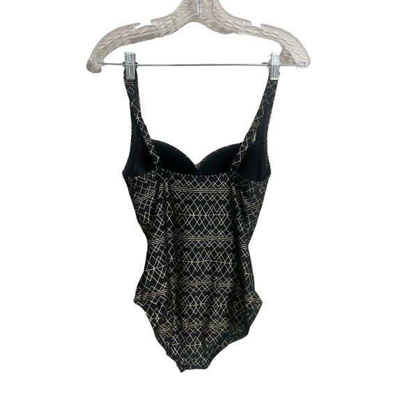 NipTuck Metallic Design Foil Joanne One Piece Swimsuit 6 - Picture 2 of 6